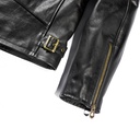 Veste en Cuir Noir "Varenne"