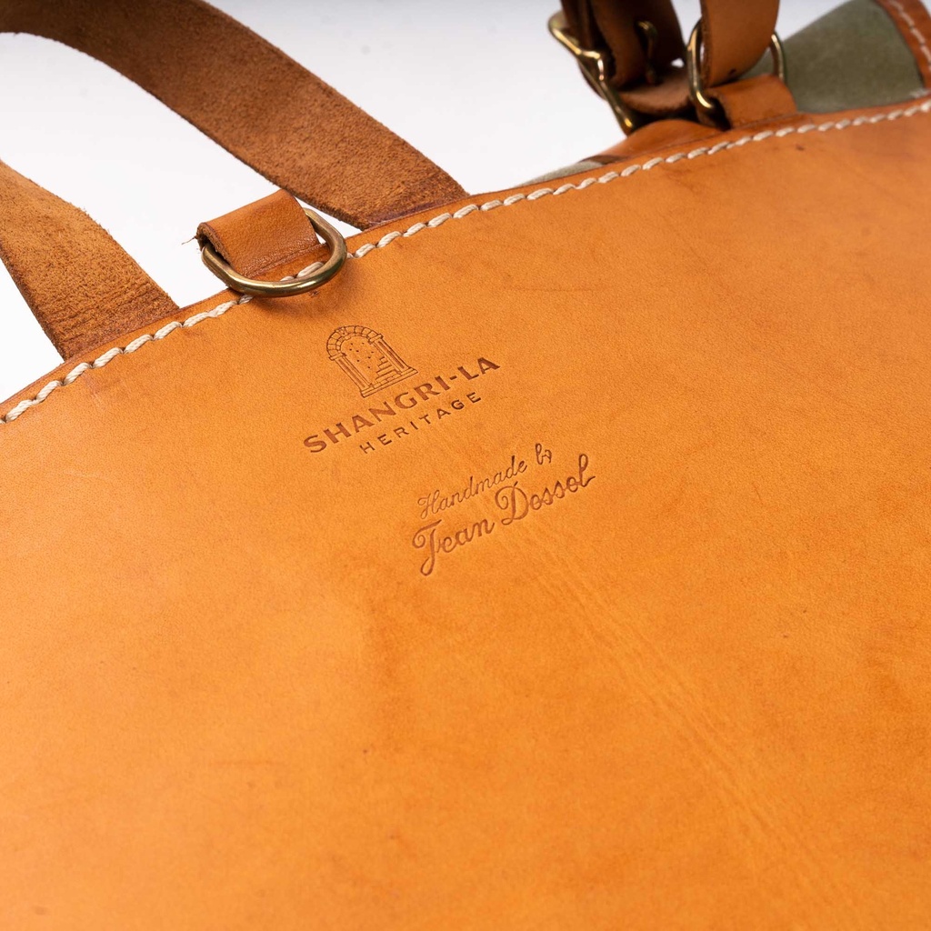 Sacoche "Explorator" en coton ciré