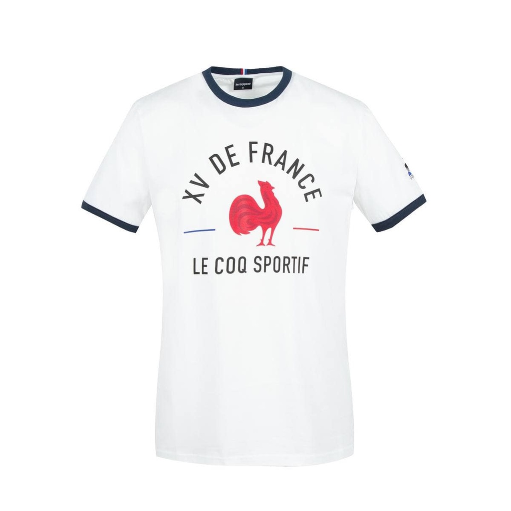 T-shirt style "college" équipe de France FFR Le Coq Sportif