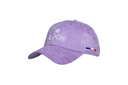 Casquette Suédine "Monte-Carlo" lilas