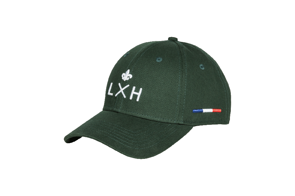Casquette Coton " Champs-Elysées" vert