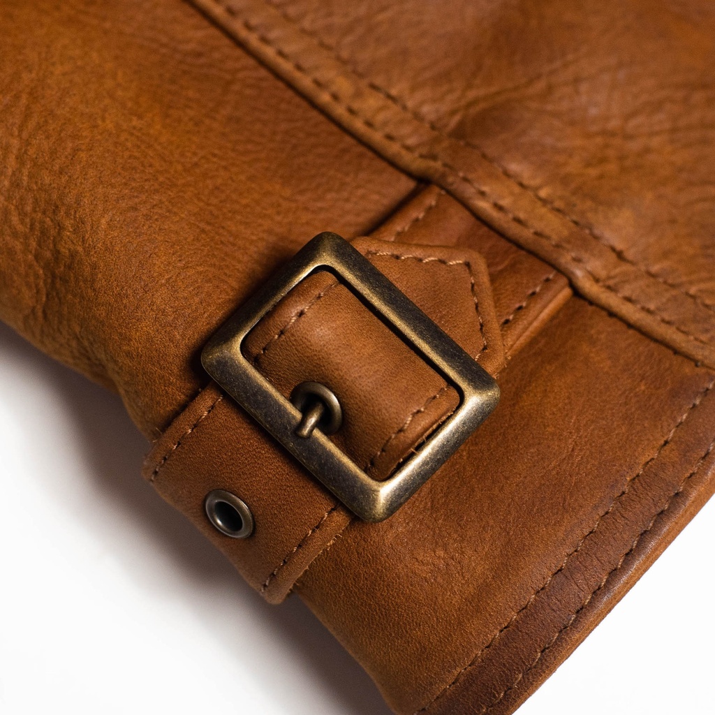 “Café Racer” Nubuck Leather Jacket