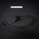 Pendentif Curve Carbone F1