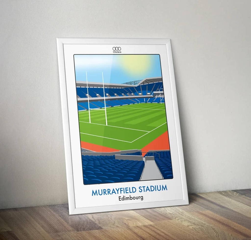 Affiche Stade de Murrayfield