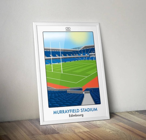 Affiche Stade de Murrayfield